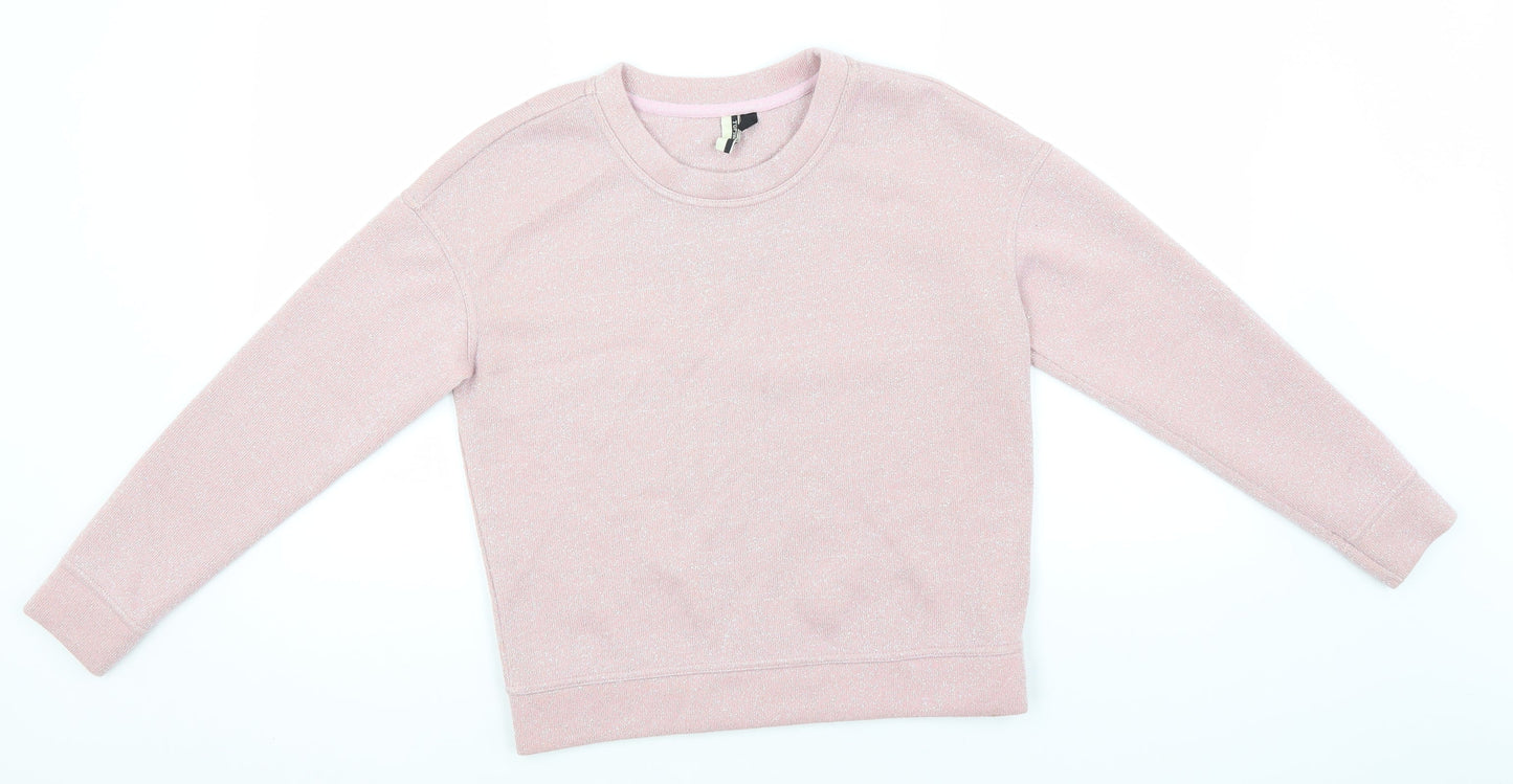Womens UK Size 6 Topshop Pink Pullover Jumper