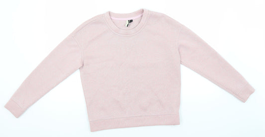 Womens UK Size 6 Topshop Pink Pullover Jumper