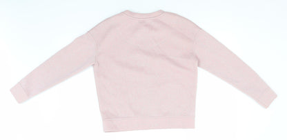 Womens UK Size 6 Topshop Pink Pullover Jumper