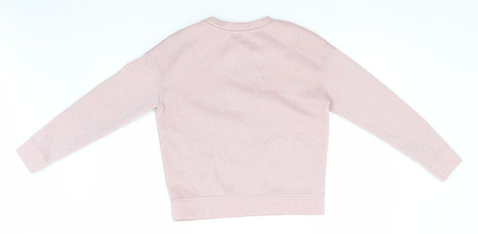 Womens UK Size 6 Topshop Pink Pullover Jumper