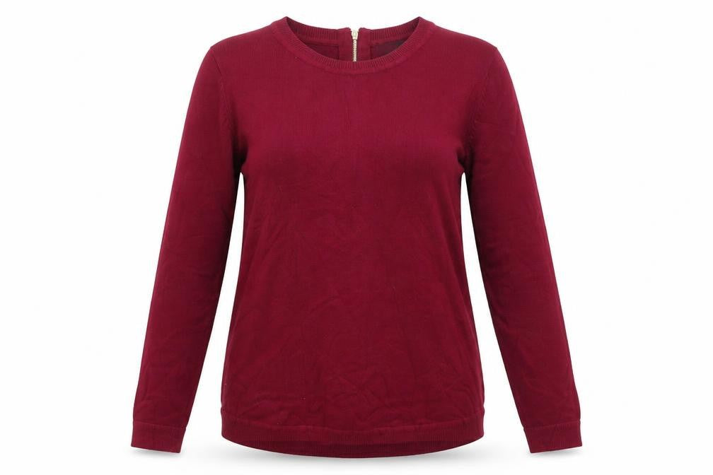 Womens UK Size 12 M&Co Pink Pullover Jumper