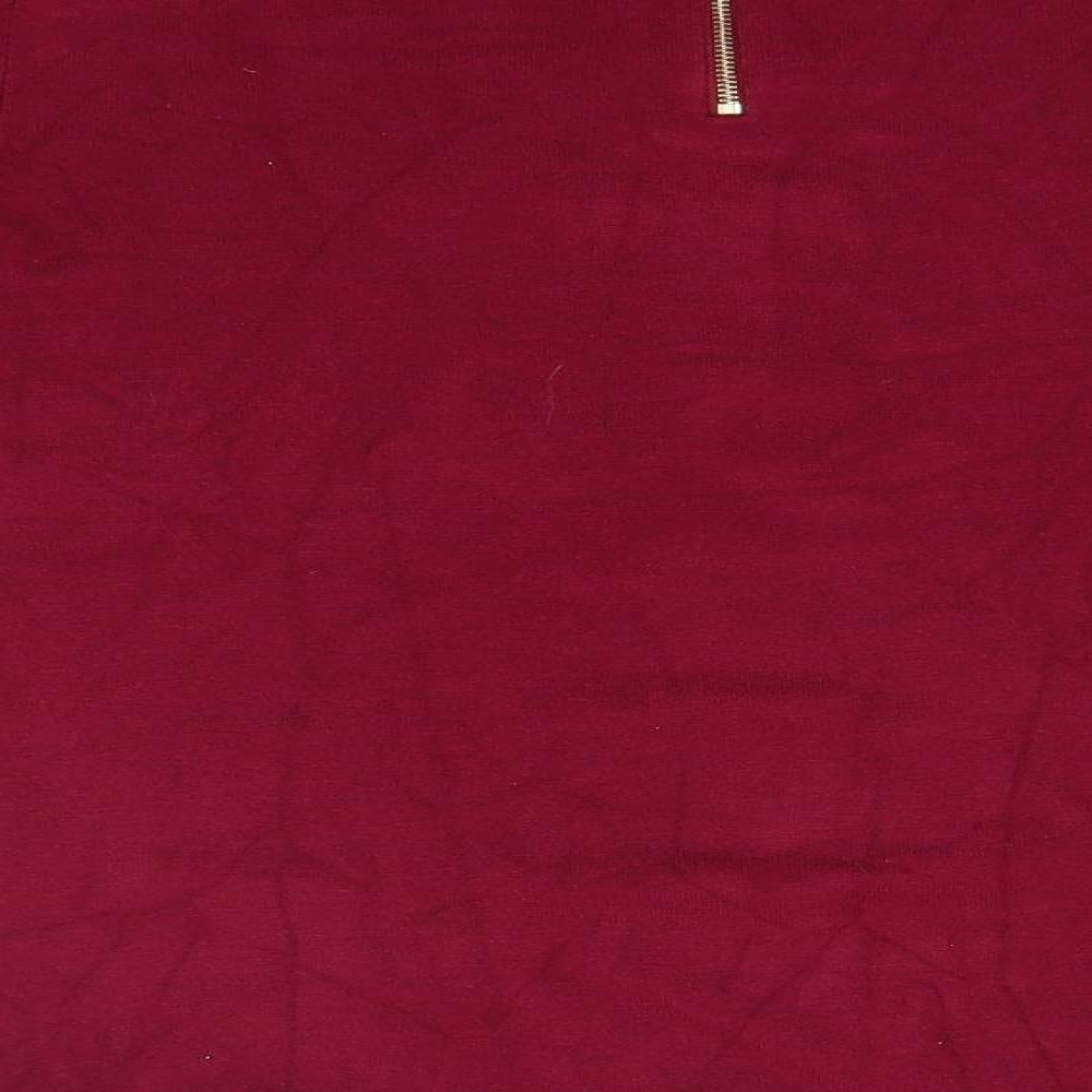 Womens UK Size 12 M&Co Pink Pullover Jumper