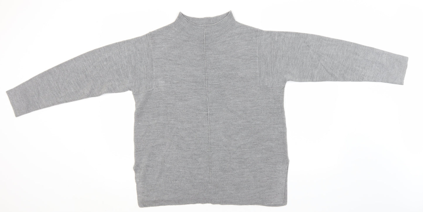 Womens UK Size M Marks and Spencer Grey Pullover Jumper