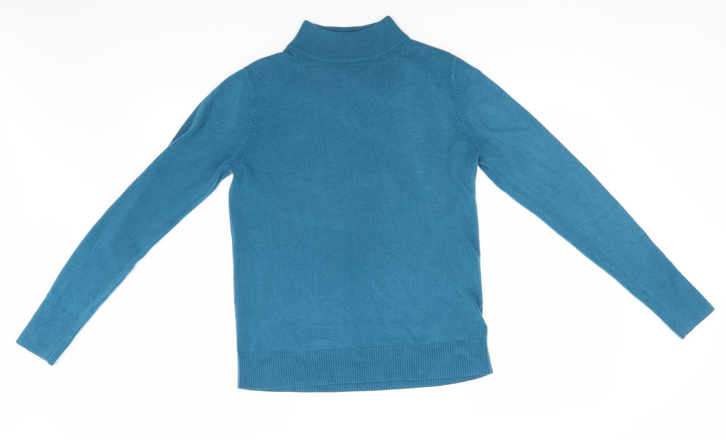 Womens UK Size 12 Marks and Spencer Blue Pullover Jumper