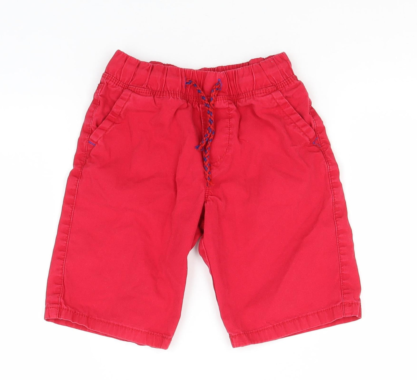 Rebel Girls Red   Cargo Shorts Size 4-5 Years  Regular
