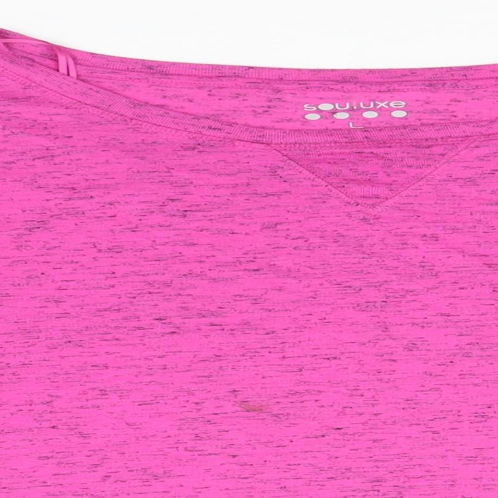 Womens UK Size L Matalan Pink Pullover Jumper