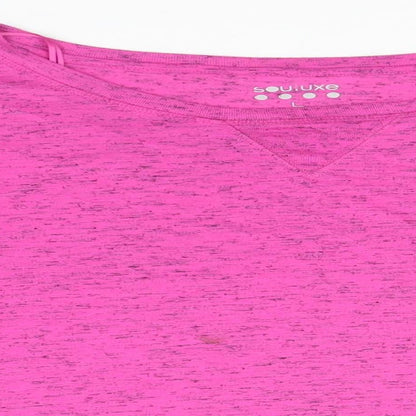 Womens UK Size L Matalan Pink Pullover Jumper