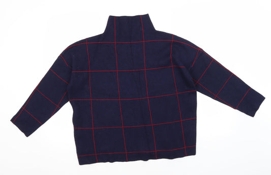 Womens UK Size L New Look Blue Pullover Jumper