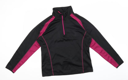 Womens UK Size L Crane Black Jacket