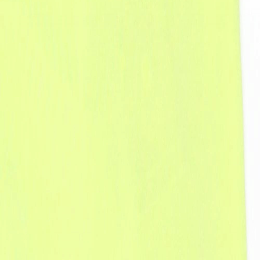 Boohoo Womens Green  Polyester Pencil Dress  Size 8  One Shoulder