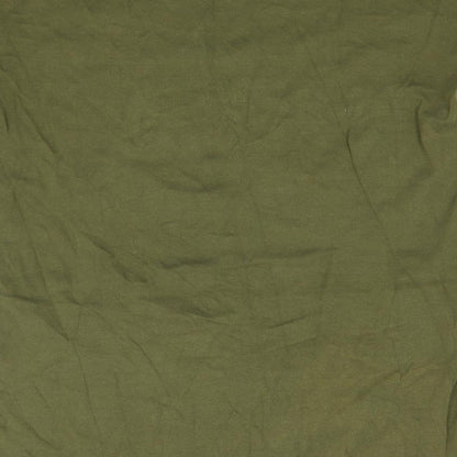 Womens UK Size  Preworn Green Basic T-Shirt