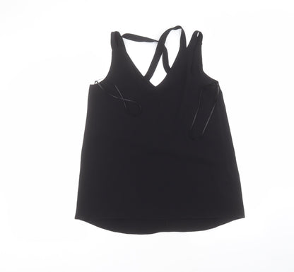 Womens UK Size 12 Select Black Basic Blouse