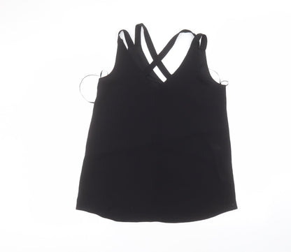 Womens UK Size 12 Select Black Basic Blouse