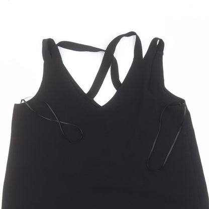 Womens UK Size 12 Select Black Basic Blouse