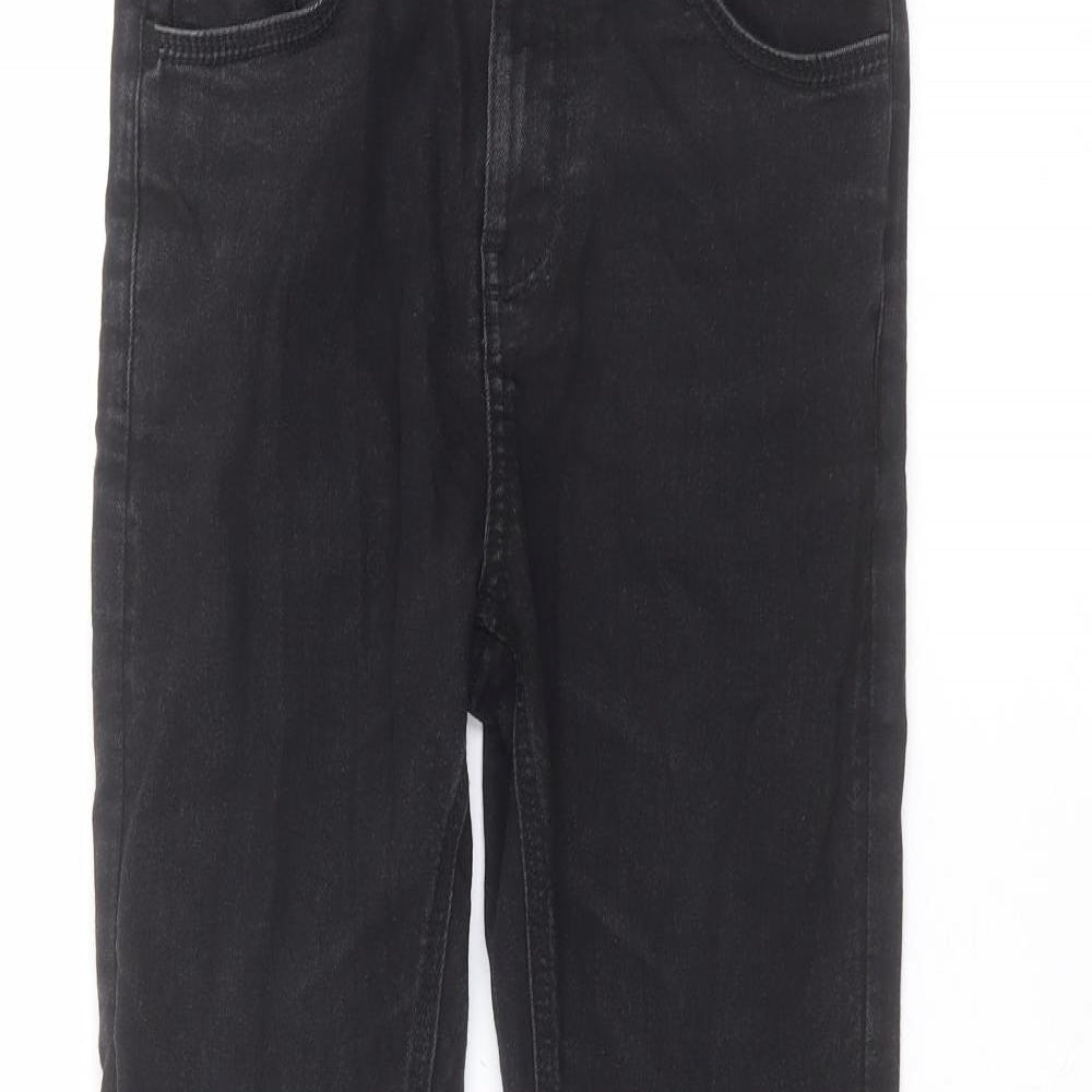 Matalan Girls Black  Cotton Skinny Jeans Size 12 Years  Regular
