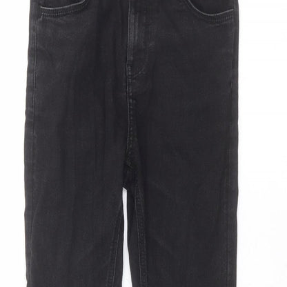Matalan Girls Black  Cotton Skinny Jeans Size 12 Years  Regular