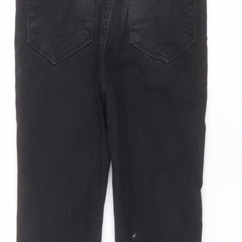 Matalan Girls Black  Cotton Skinny Jeans Size 12 Years  Regular
