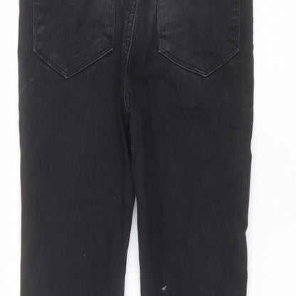 Matalan Girls Black  Cotton Skinny Jeans Size 12 Years  Regular