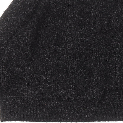 Womens UK Size L Matalan Black Pullover Jumper
