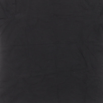 Womens UK Size M H&M Black Basic T-Shirt