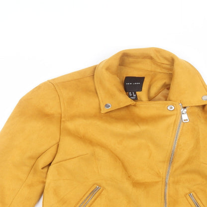 Womens UK Size 8 New Look Orange Jacket