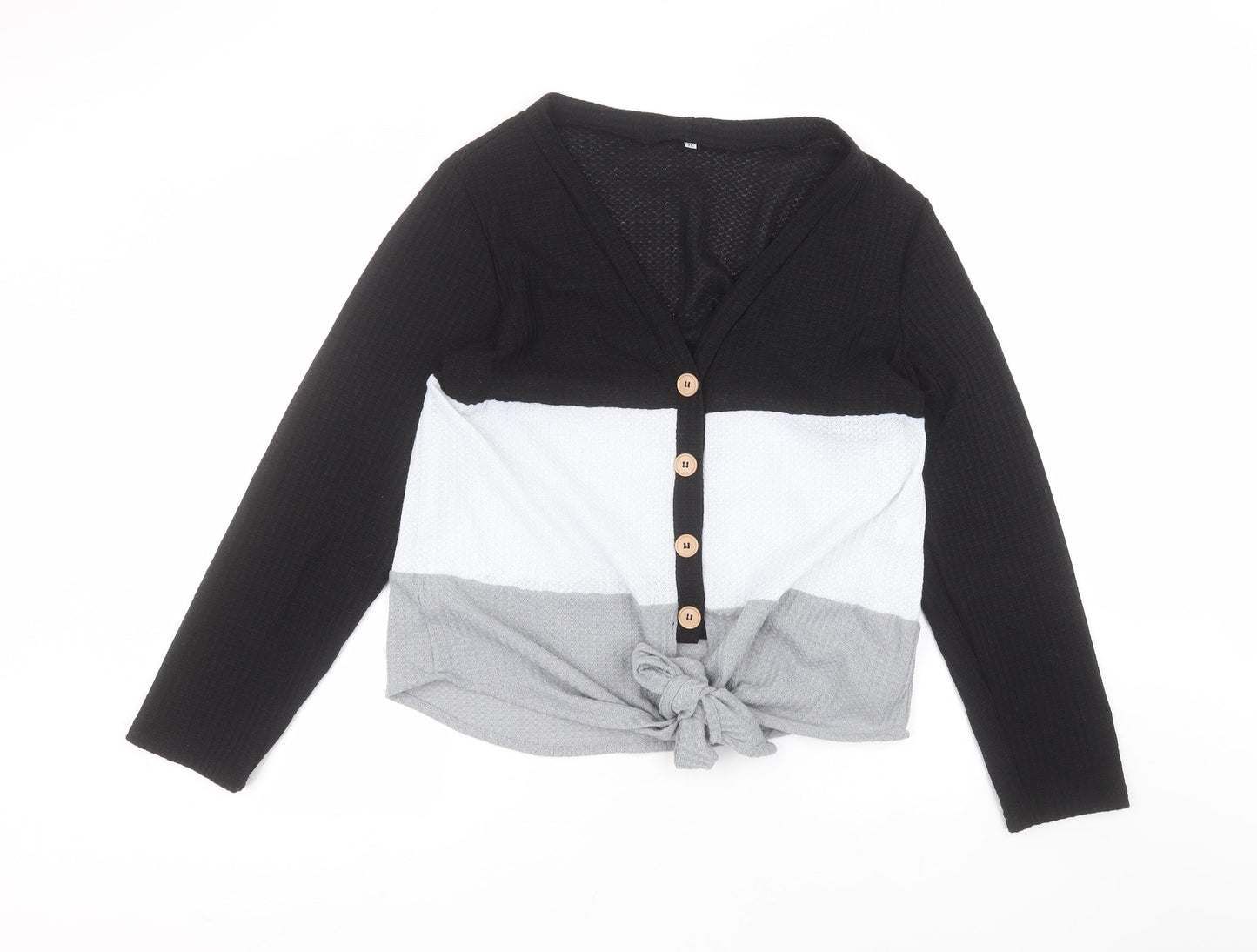 Womens UK Size XL Preworn Black Pullover Jumper