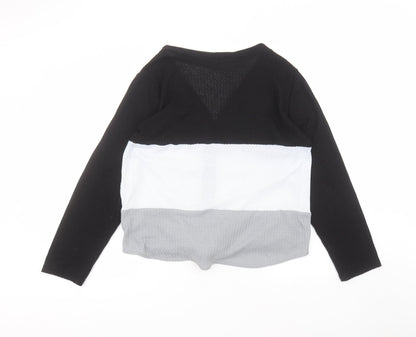 Womens UK Size XL Preworn Black Pullover Jumper