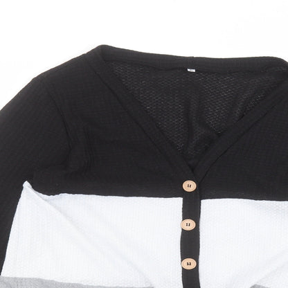 Womens UK Size XL Preworn Black Pullover Jumper
