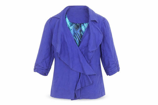 Womens UK Size 14 Per Una Blue Jacket