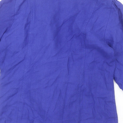 Womens UK Size 14 Per Una Blue Jacket