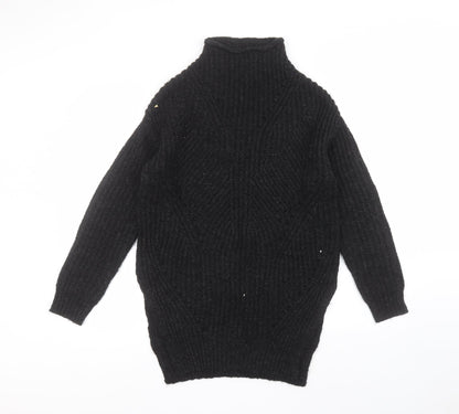 Womens UK Size S Matalan Black Pullover Jumper