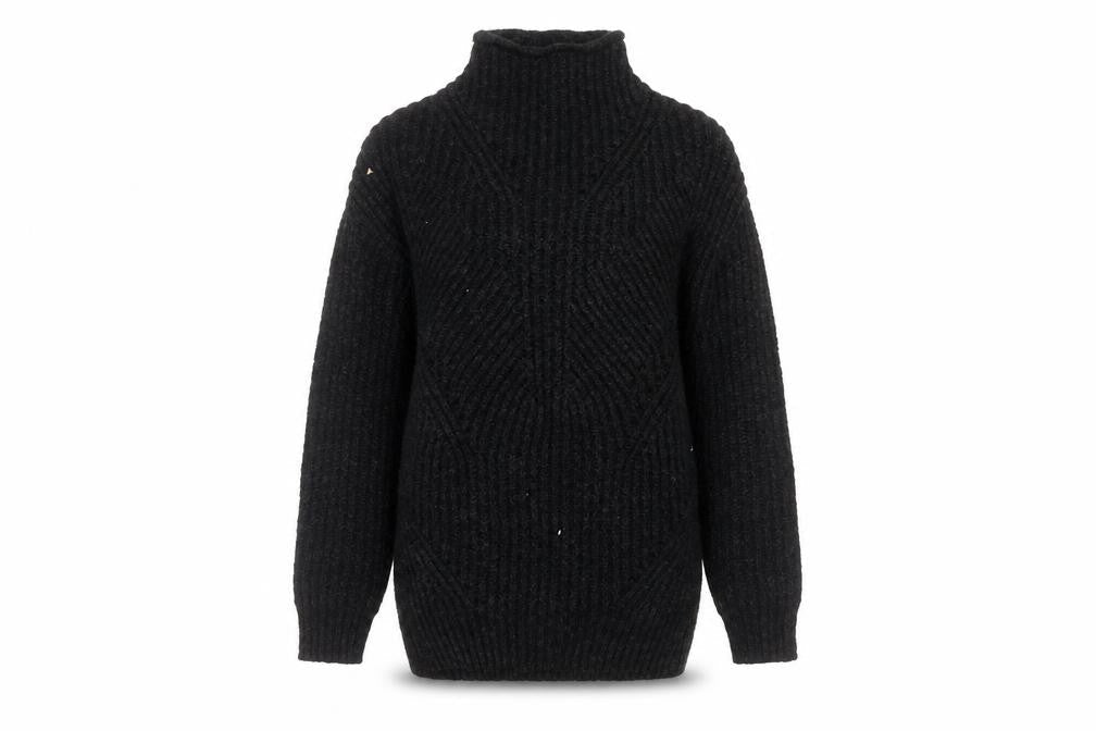 Womens UK Size S Matalan Black Pullover Jumper