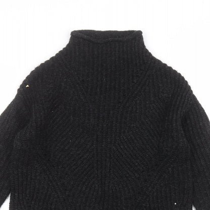 Womens UK Size S Matalan Black Pullover Jumper