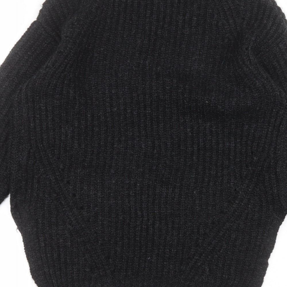 Womens UK Size S Matalan Black Pullover Jumper