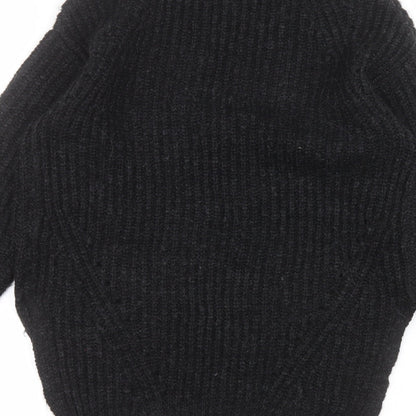 Womens UK Size S Matalan Black Pullover Jumper