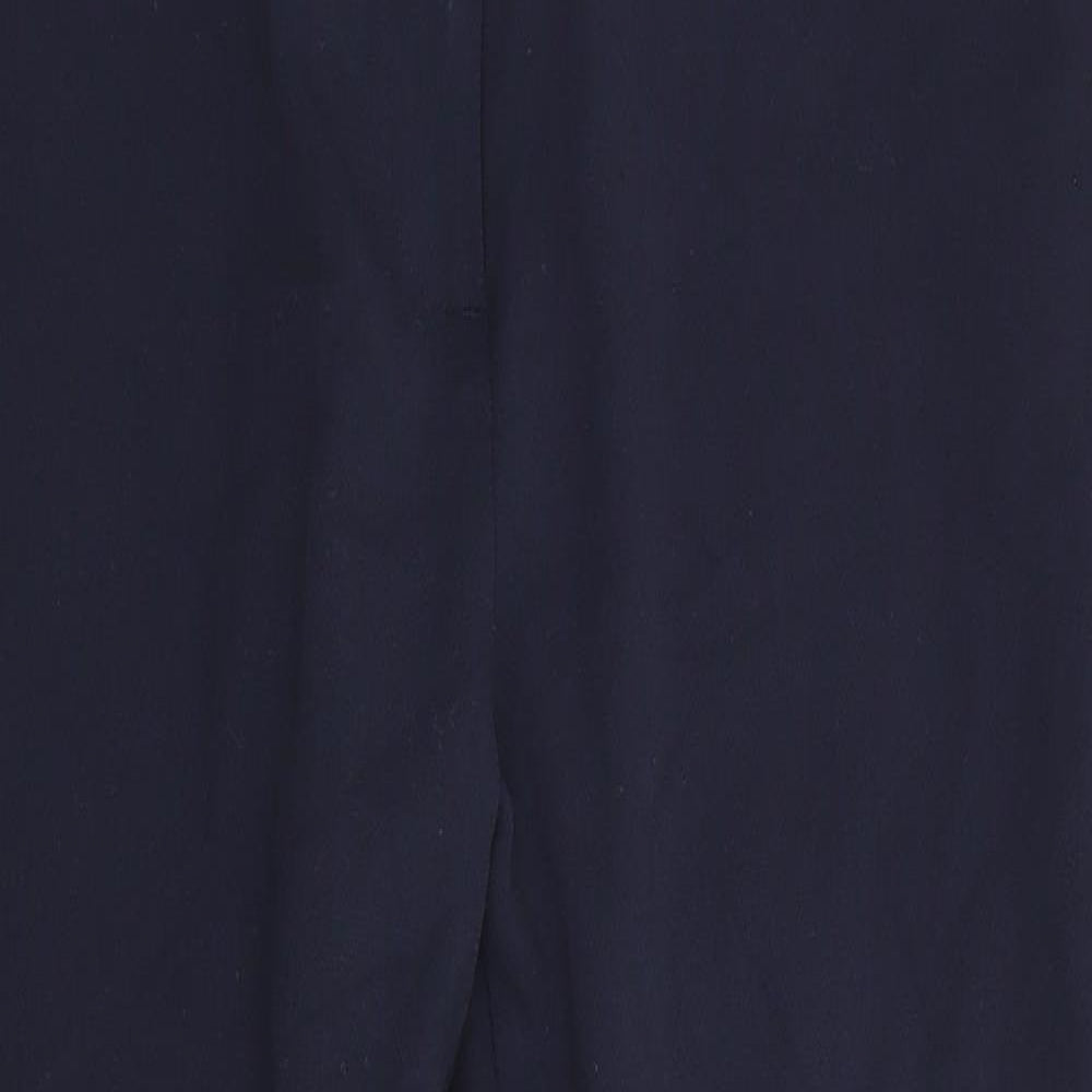 Womens UK Size 16 Marks and Spencer Regular Fit  Blue Trousers