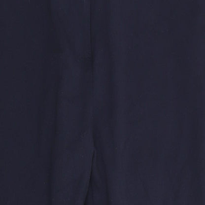 Womens UK Size 16 Marks and Spencer Regular Fit  Blue Trousers