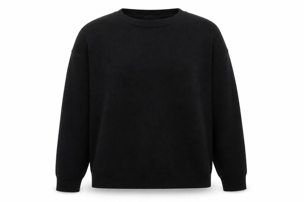 Womens UK Size XL Boohoo Black Pullover Jumper