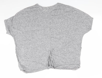 Womens UK Size M New Look Maternity Grey Basic T-Shirt