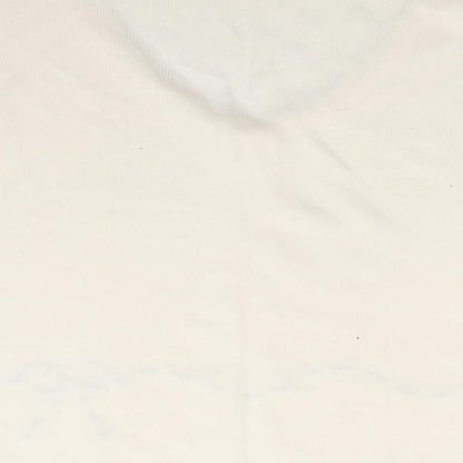 George Womens Ivory V-Neck   Pullover Jumper    - Ribbon trim