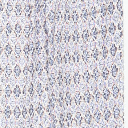 Womens UK Size 10 Topshop Regular Fit  Blue Trousers