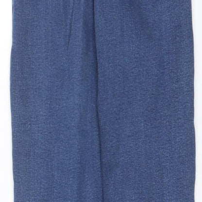 Topshop Womens Blue  Cotton Skinny Jeans Size 25 in L27 in Regular