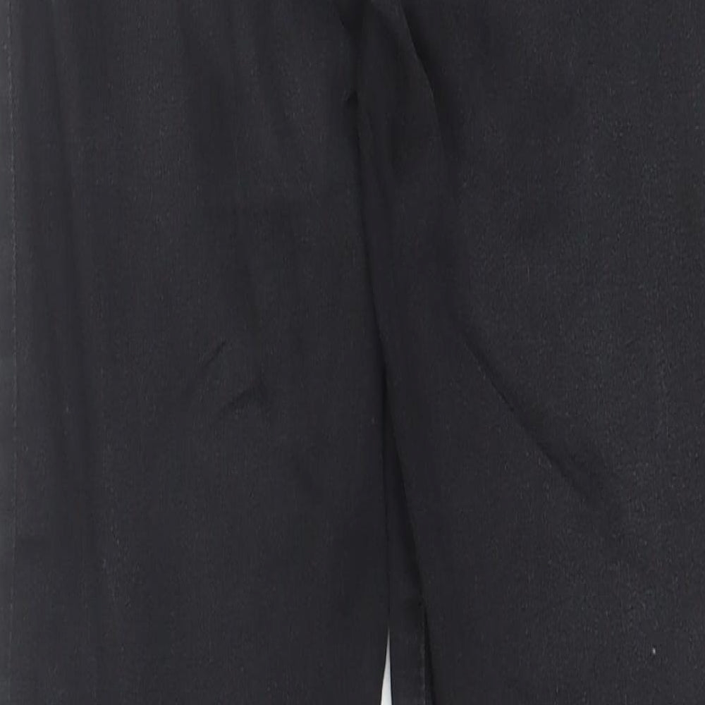 Berska Womens Black  Cotton Jegging Jeans Size 8 L28 in Regular