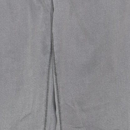 Denim CO. Womens Grey  Cotton Skinny Jeans Size 14 L28 in Regular