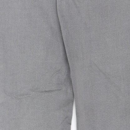 Denim CO. Womens Grey  Cotton Skinny Jeans Size 14 L28 in Regular