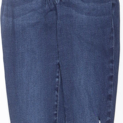 Just Fabulous Womens Blue  Cotton Skinny Jeans Size 27 in L27 in Regular