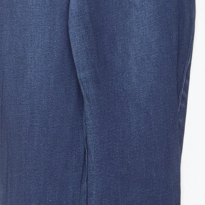 Just Fabulous Womens Blue  Cotton Skinny Jeans Size 27 in L27 in Regular