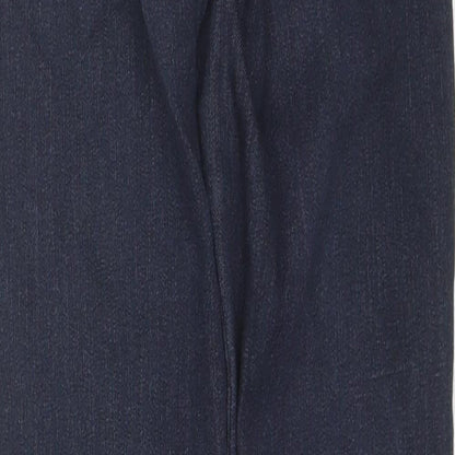 TU Womens Blue  Viscose Skinny Jeans Size 12 L28 in Regular