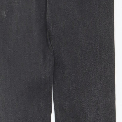 Denim Co Womens Black  Cotton Skinny Jeans Size 8 L31 in Regular