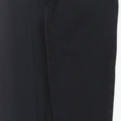 NEXT Womens Black  Cotton Skinny Jeans Size 10 L26 in Regular